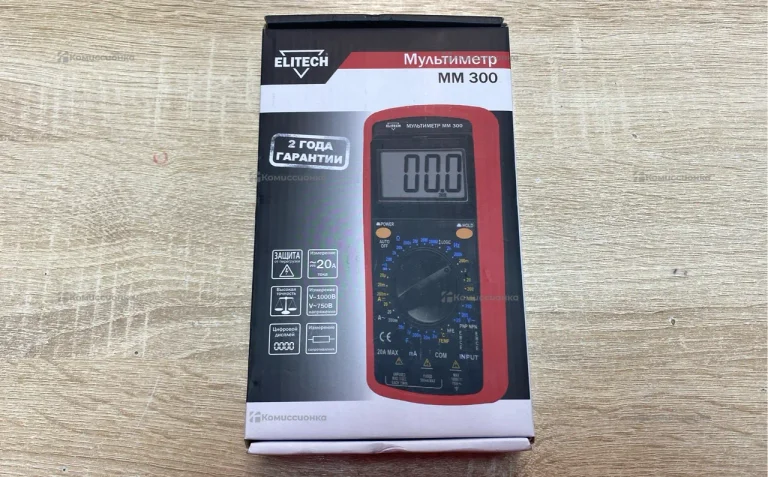 Мультиметр цифровой ММ 300
