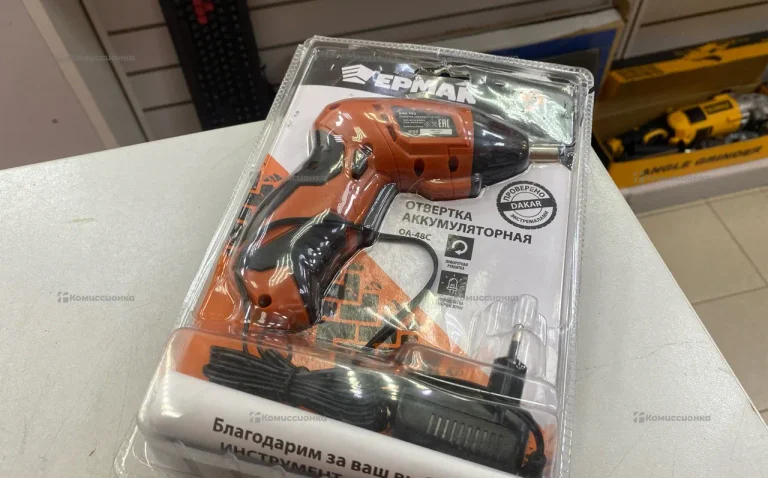 Отвертка аккумуляторная Ермак ОА-48С