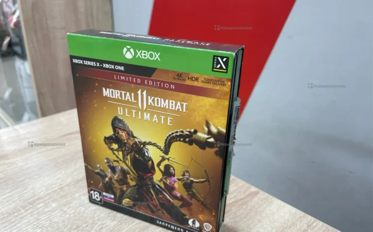 Xbox one диск Mortal kombat ultimate