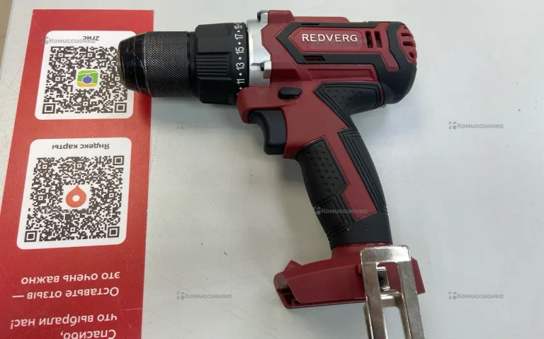 Redverg шуруповерт RD-S18/U