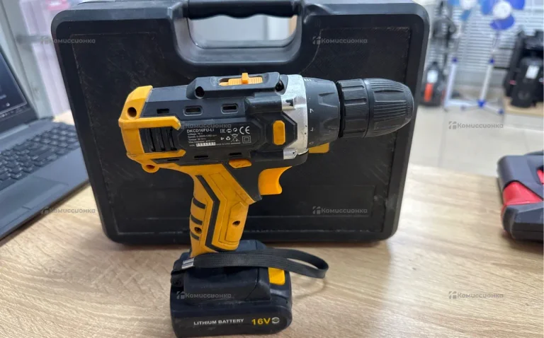 Аккумуляторная дрель-шуруповерт Deko DKCD16FU-Li