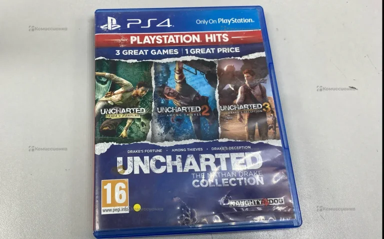 PS4. Диск Uncharted