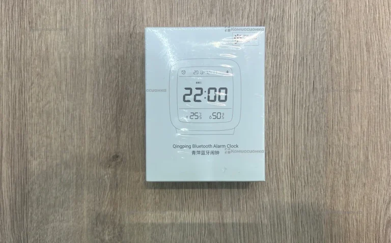 Умный будильник Xiaomi Qingping Bluetooth Alarm Clock CGD1 (белый, бежевый)