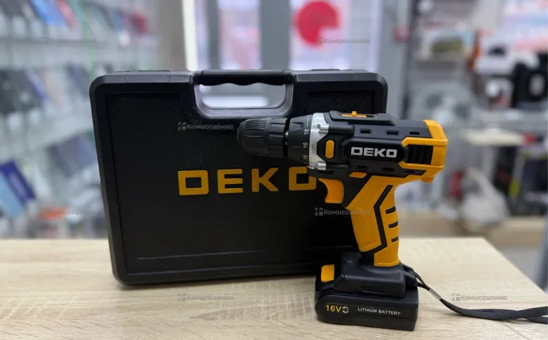 Шуруповерт Deko DKCD16FUli