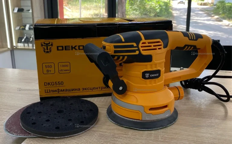 Шлифмашина для стен и потолков DEKO DKG550