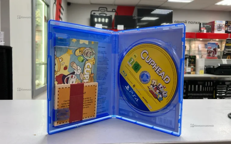 Sony PS4 диск CUPHEAD