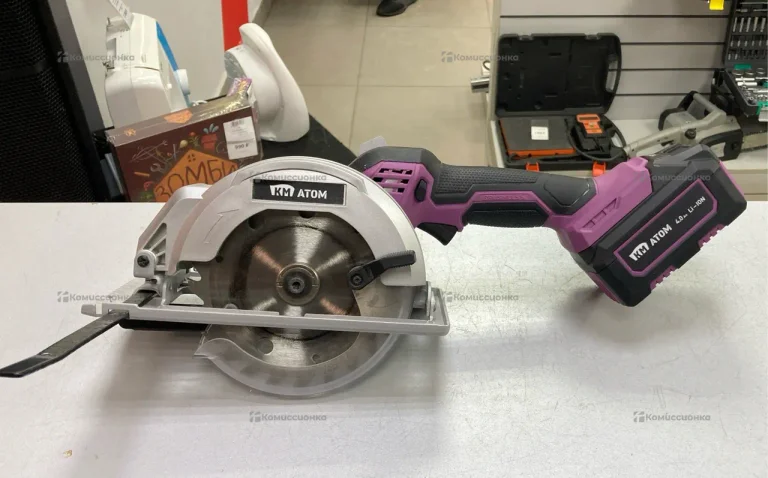 Дисковая пила КМ Атом (АКБ) CDS-182bl