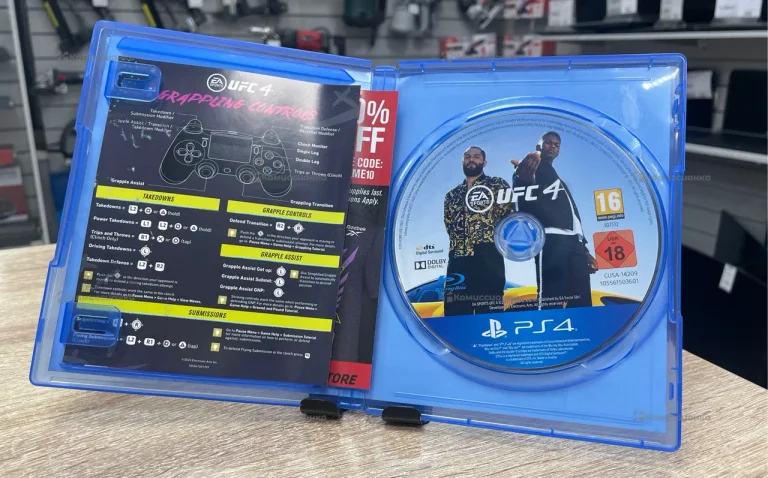 Диск PS4 UFC 4