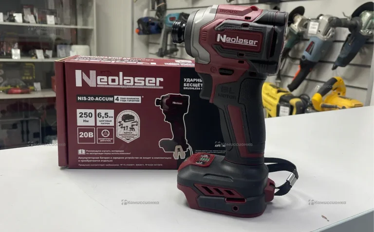 Винтовой ударный аккумуляторный бесщеточный Neolaser NIS-20-Accum