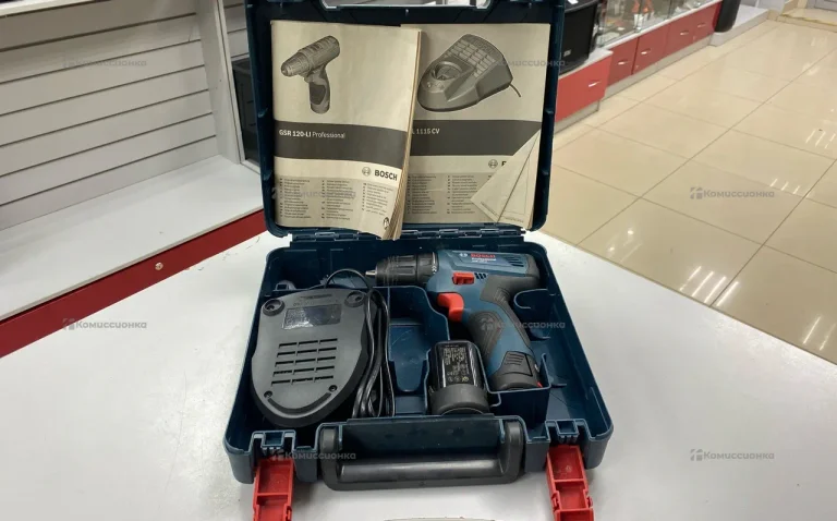 Шуруповерт аккумуляторный Bosch GSR 120-Li