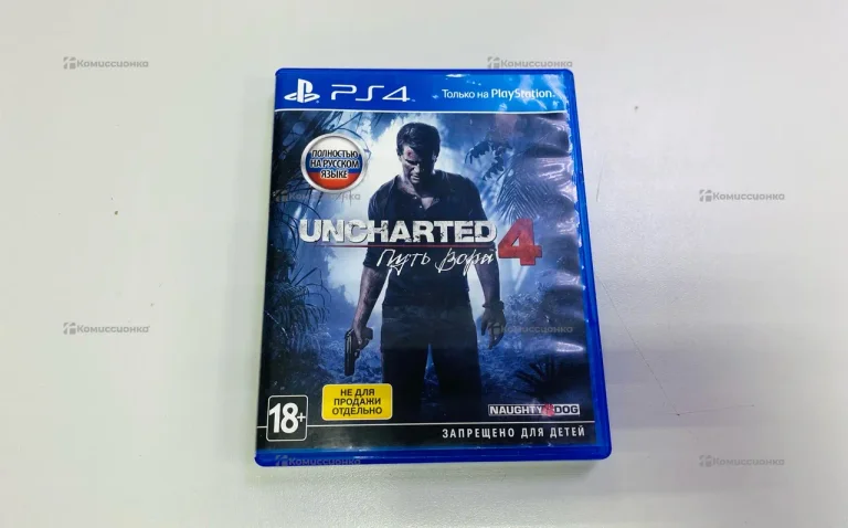 Диск PS4 Uncharted 4