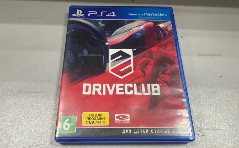 Ps 4 диск driveclub