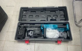 Цепная пила аккумуляторная бесщеточная Makita(сини