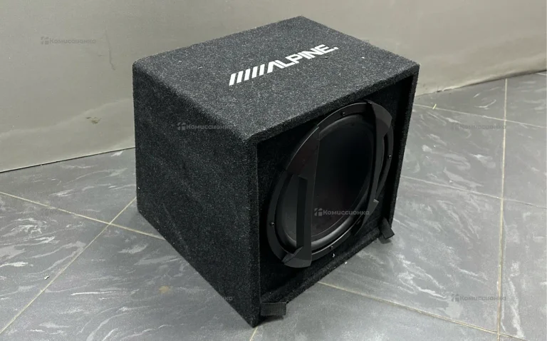 Сабвуфер  Alpine sbe-1244br