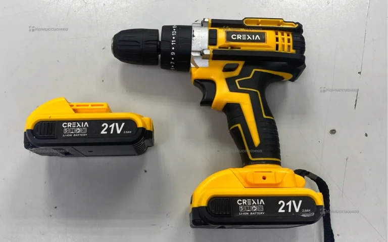 Аккумуляторная дрель-шуруповерт Crexia