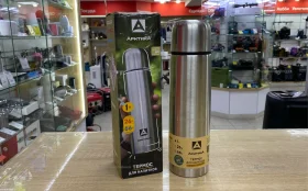 Термос  АРКТИКА 101-1000 1,0 л Серебро сталь