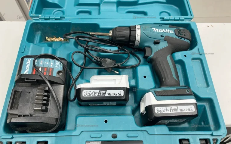 Дрель-шуруповерт makita DF347DWE