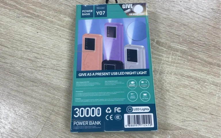 Power Bank  Y07 30000mAh