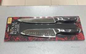 Набор ножей сантоку и разделочный