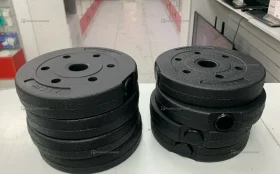 Купить Гантели со штангой разборные 20кг б/у , в Уфа Цена:2500рублей