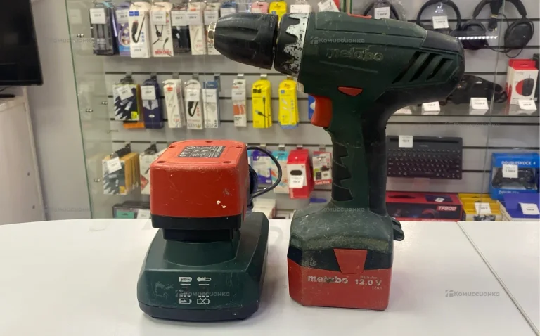 дрель-шуруповёрт metabo bs 12v