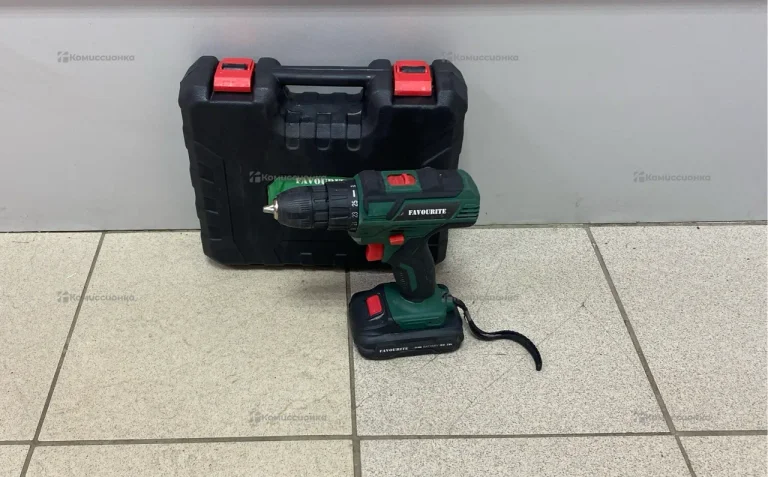 Аккумуляторная дрель шуруповерт Favourite DC 1802