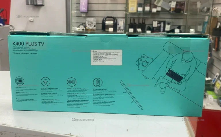 Клавиатура  Logitech K400+