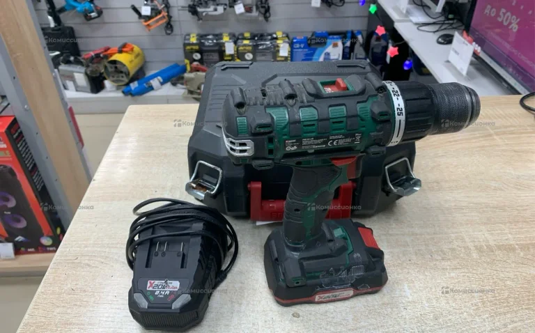 Аккумуляторная дрель PARKSIDE PABS 20-Li