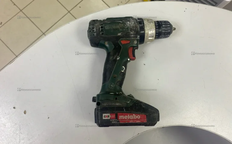 Дрель-шуруповерт metabo BS 18 10мм 2.0Ah x2 Case