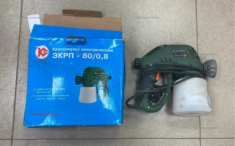 Сетевой краскопульт КАЛИБР ЭКРП- 80/0,8