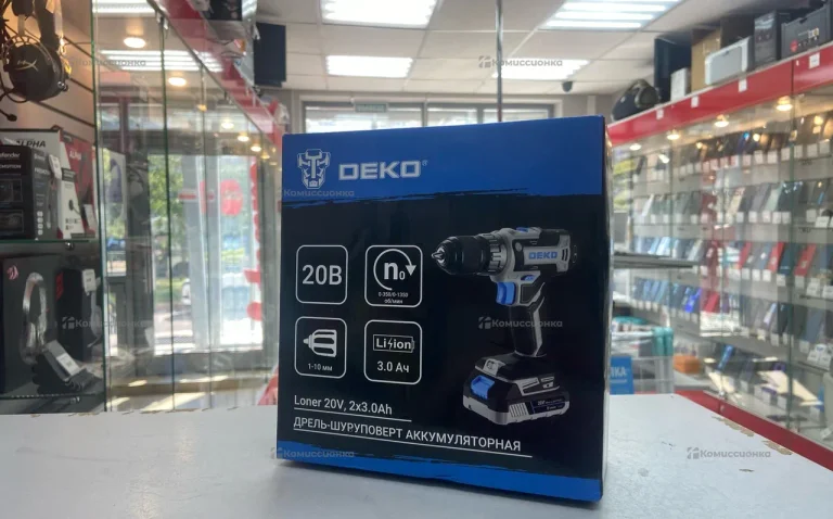 Дрель шуруповерт Deko loner 20v