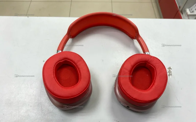 Наушники  красные