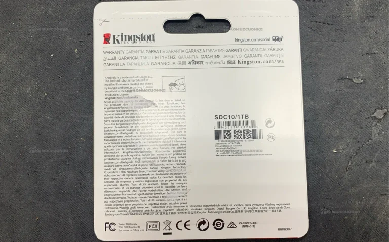 Карта памяти MicroSD Kingston 1tb