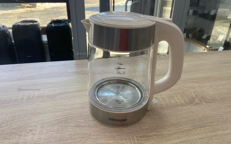 Электрический чайник inhouse (стекло)