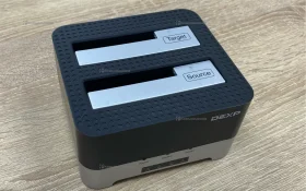 Купить Док станция  dexp для жесткиз дисков б/у , в Челябинск Цена:1500рублей