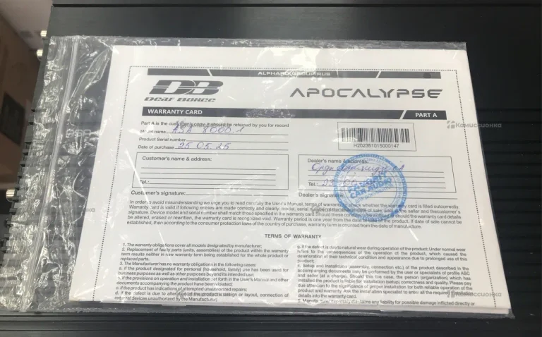 Усилитель  Alphard ASA-8000.1