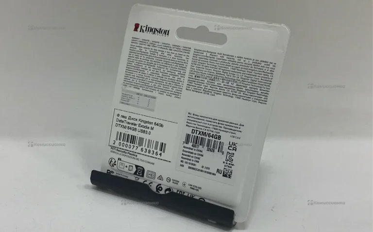 Флеш накопитель Kingstone 64 , usb 3,2