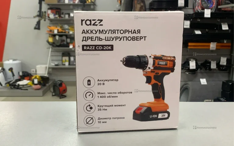 Шуруповерт Razz CD-20K