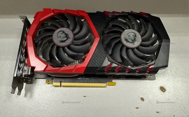 Видеокарта MSI 1050 ti gaming x 4gb