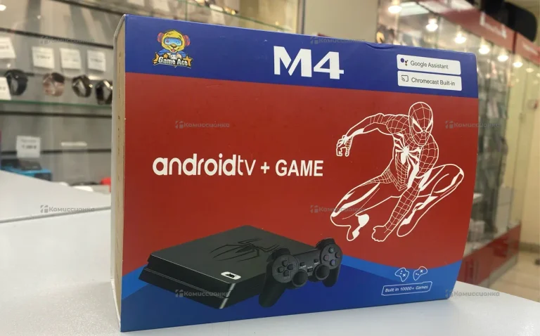Приставка Android tv + game m4  1+8+64g