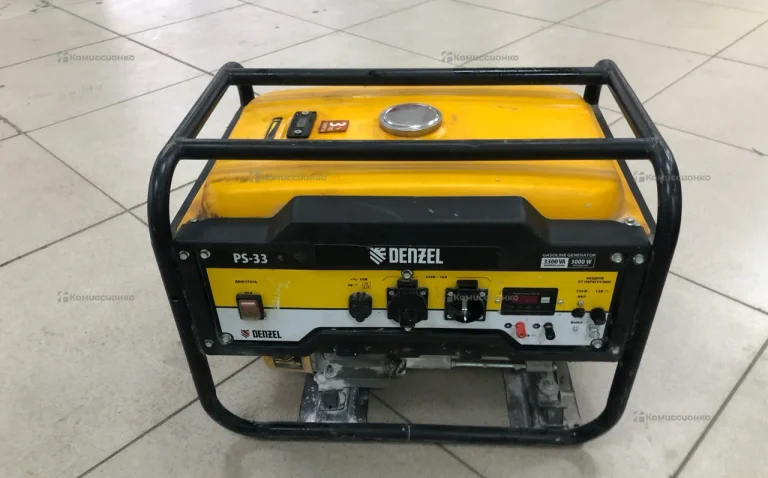 Бензогенератор Denzel PS-33E