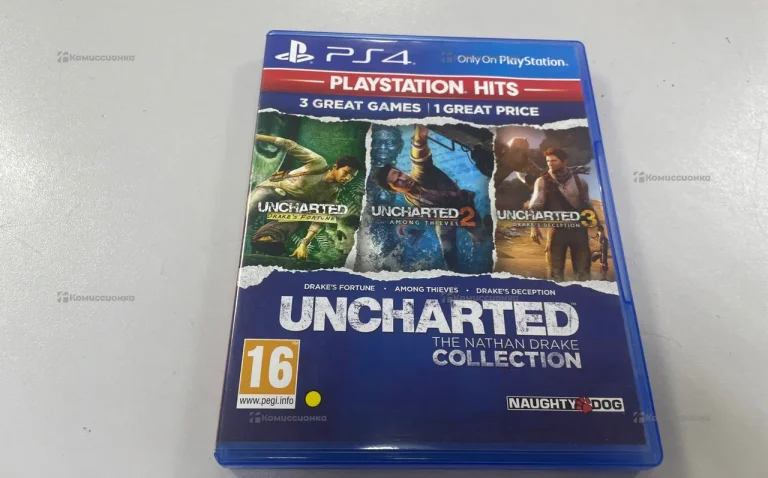 ps4 uncharted collection диск ps4