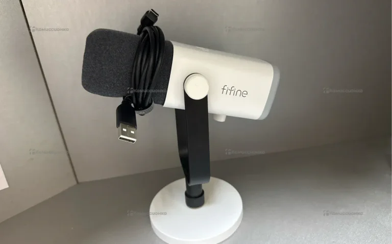 Микрофон fifine am8 белый