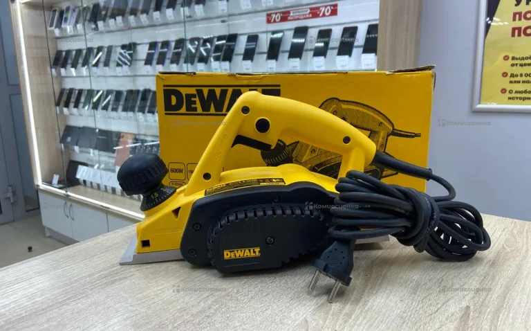 Электрорубанок dewalt DW680