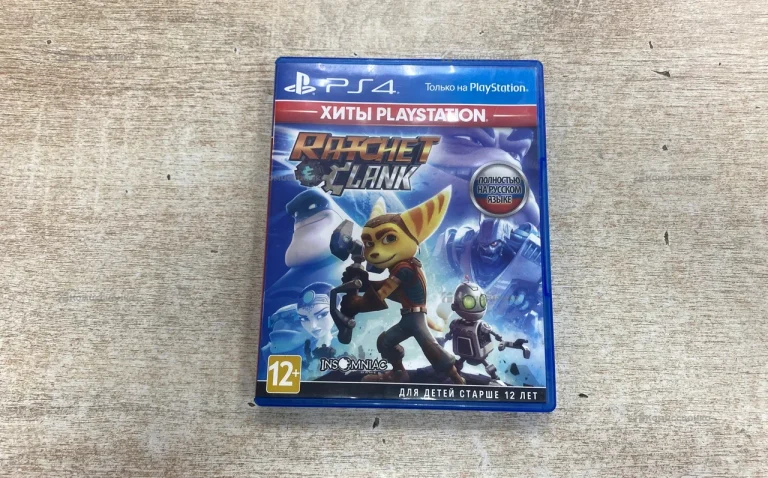 PS4 диск. Ratchet and Clank