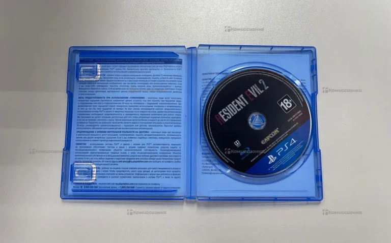 Диск PS 4 Resident Evil 2