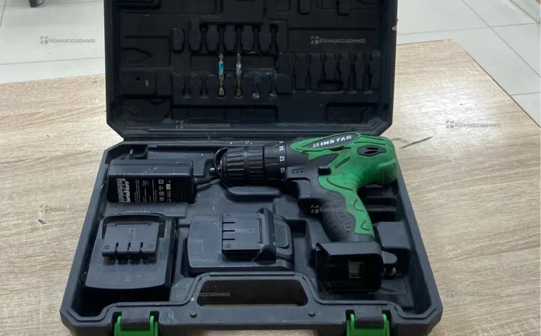 Дрель шуруповерт instar 16v