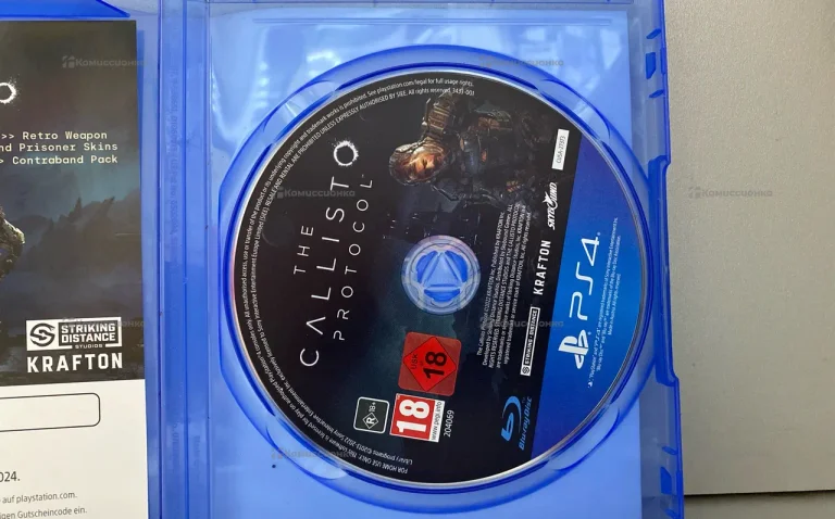 Диск для Sony ps4 Callisto protocol