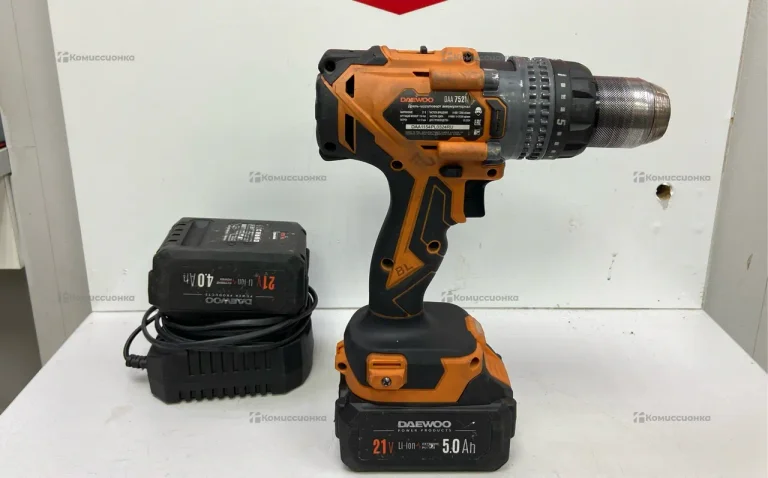 Дрель-Шуруповерт DAEWOO DDA 7521Li