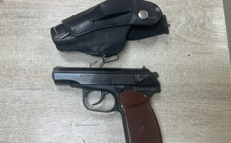 Пистолет Baikal MP-654K